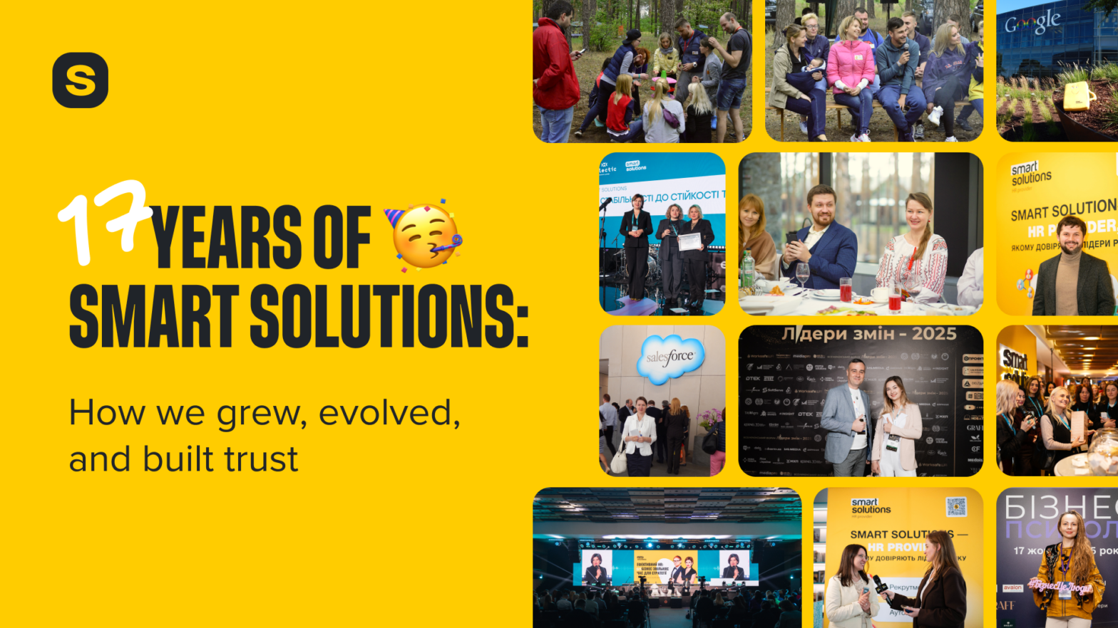 Smart Solutions — 17 Years. And This Is Just the Beginning